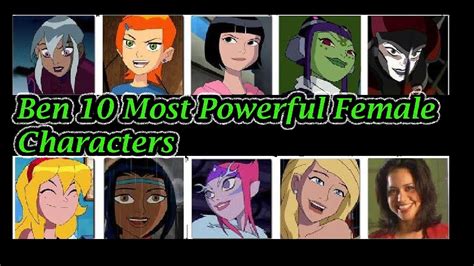 all ben ten characters|ben 10 omniverse female characters.